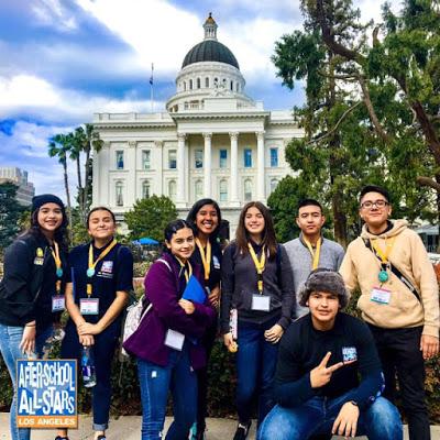 TACA Students at California Capitol