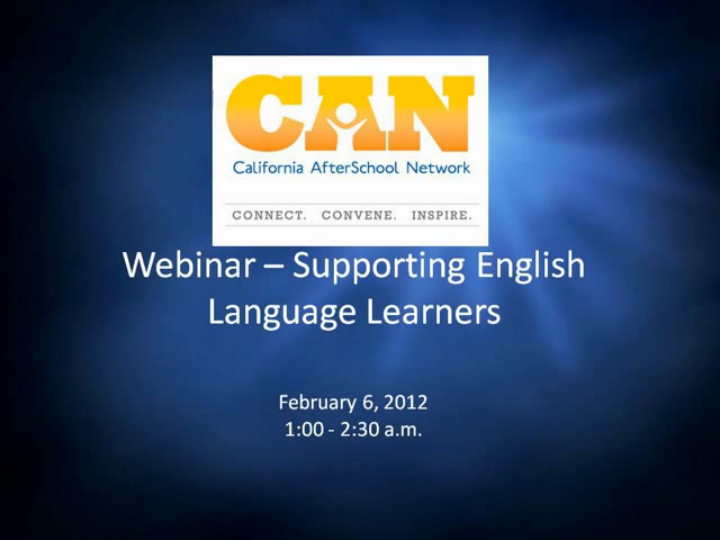 Image of Free Webinar on Supporting English Language Learners