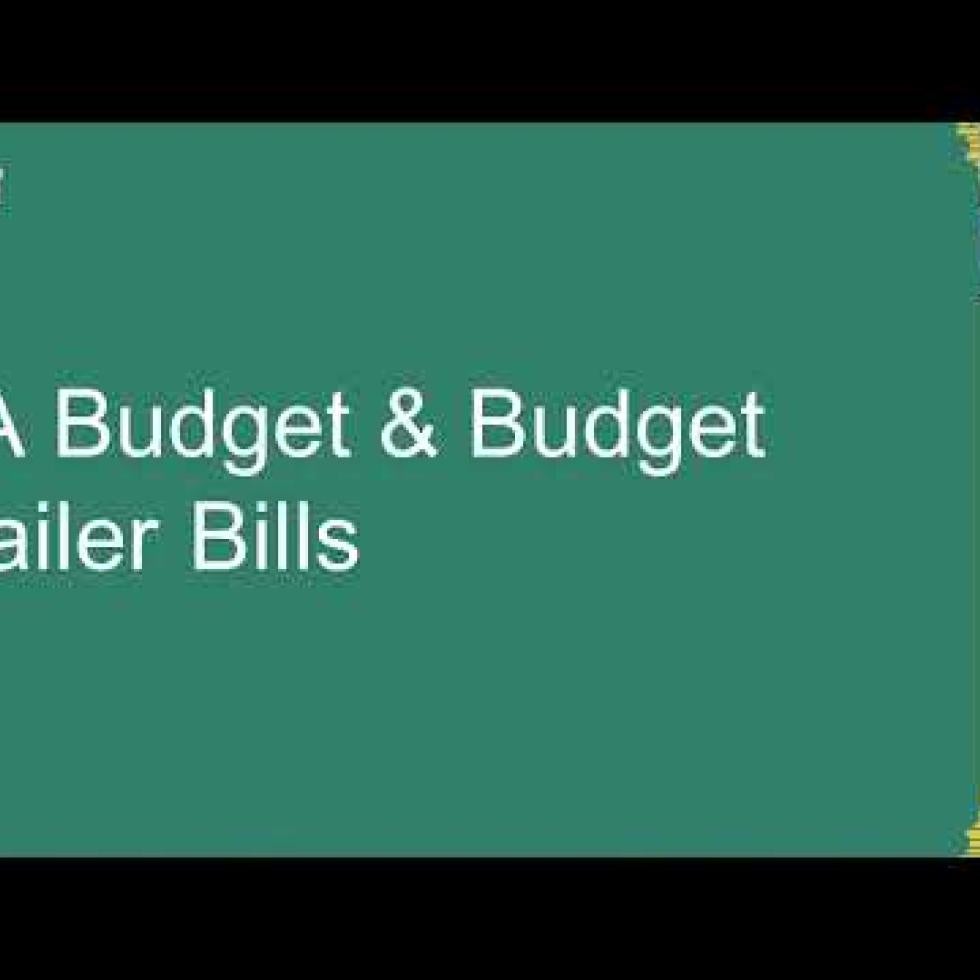 CA FY26-27 Budget Updates