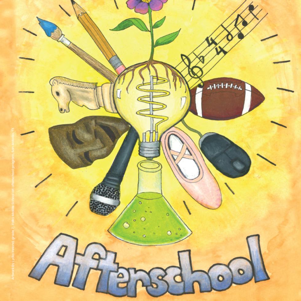 2023 Lights On Afterschool poster