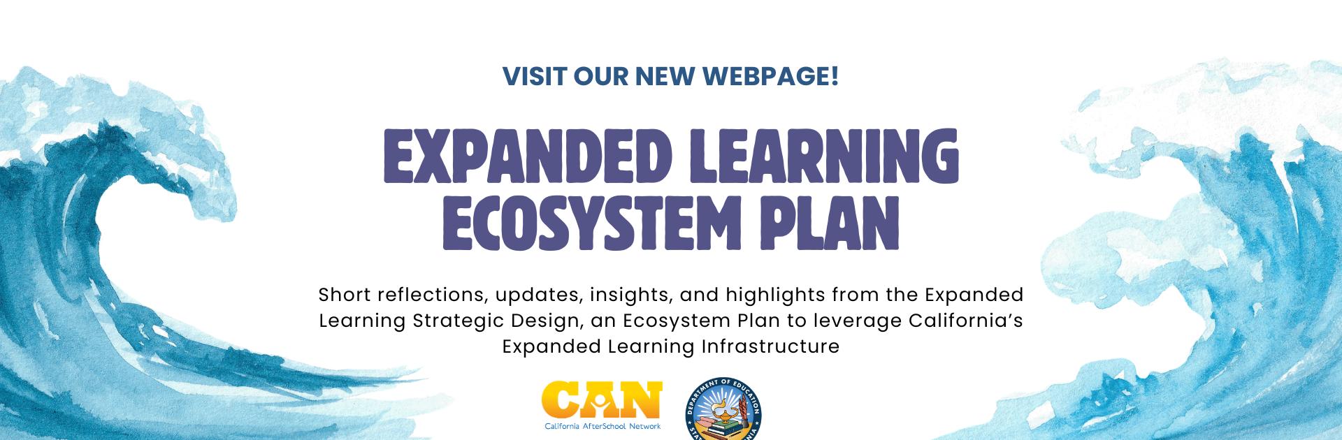 Expanded Learning Ecosystem Plan - Learn more