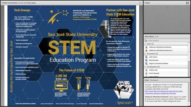 STEM Committee Meeting- Logistics for March 11th