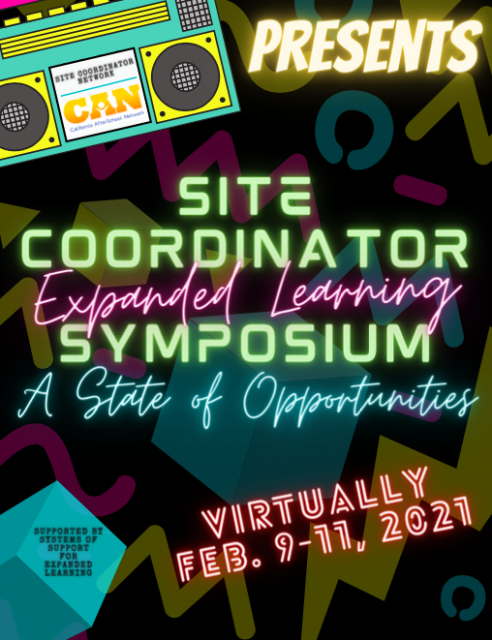 Site Coordinator Symposium flyer