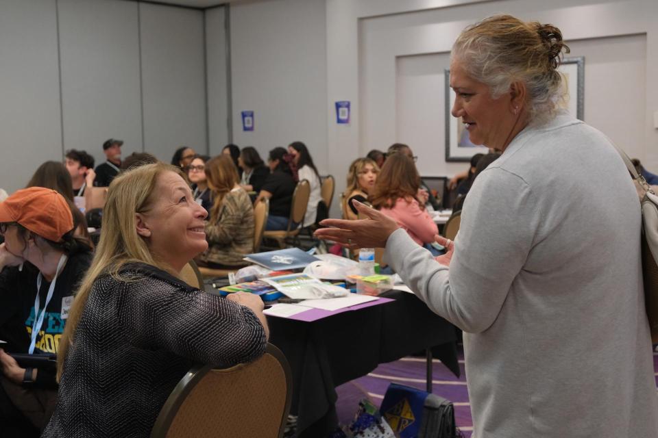 Symposium Participants in a Workshop