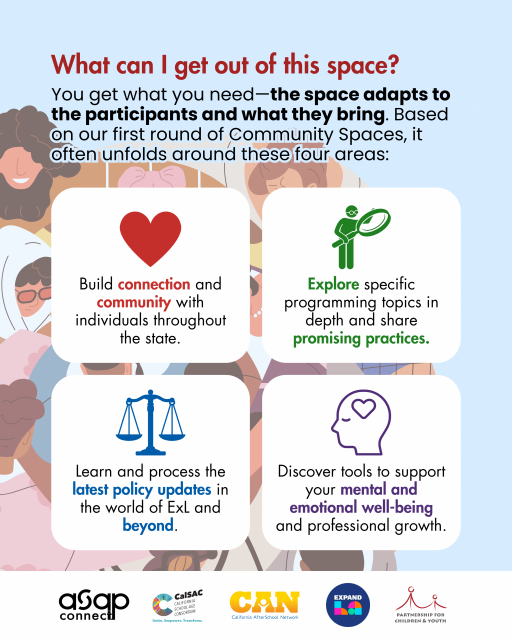 California Cares Expanded Learning & OST Community Space