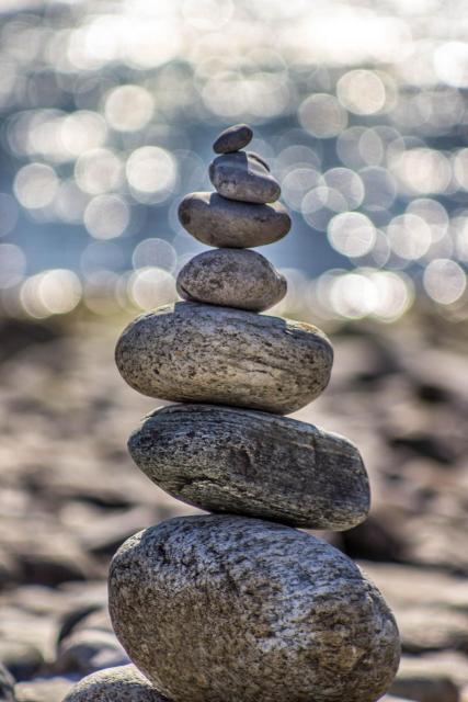 Stack of rocks 