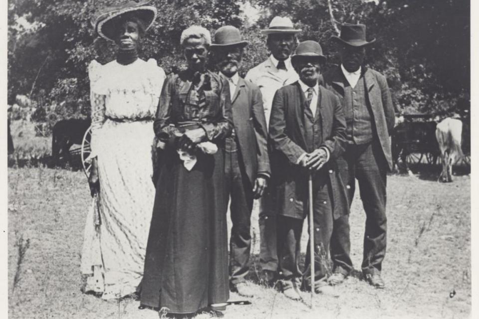 Photo of Emancipation Day celebration held on June 19, 1900