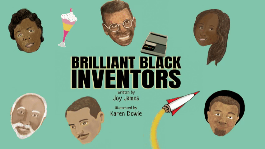 Brilliant Black inventors book cover