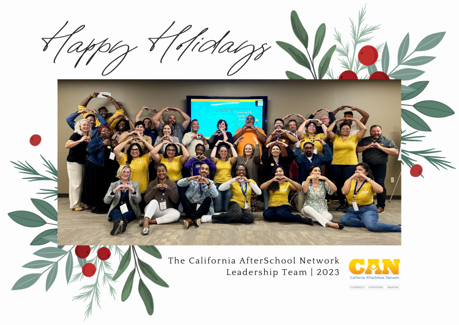 Holiday Card from CAN and the Leadership Team