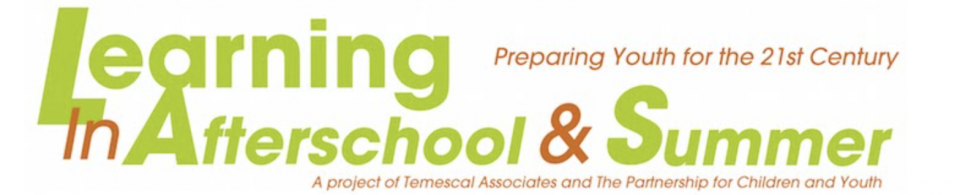 Learning in Afterschool & Summer logo 
