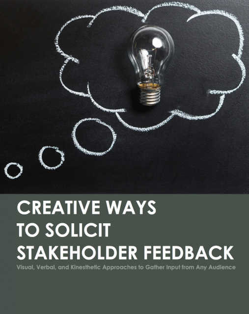 Cover of Creative Ways to Solicit Feedback Equitably