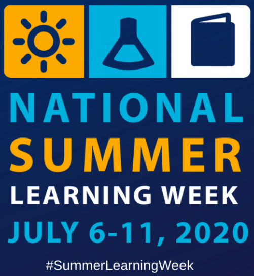Summer learning week flyer with dates