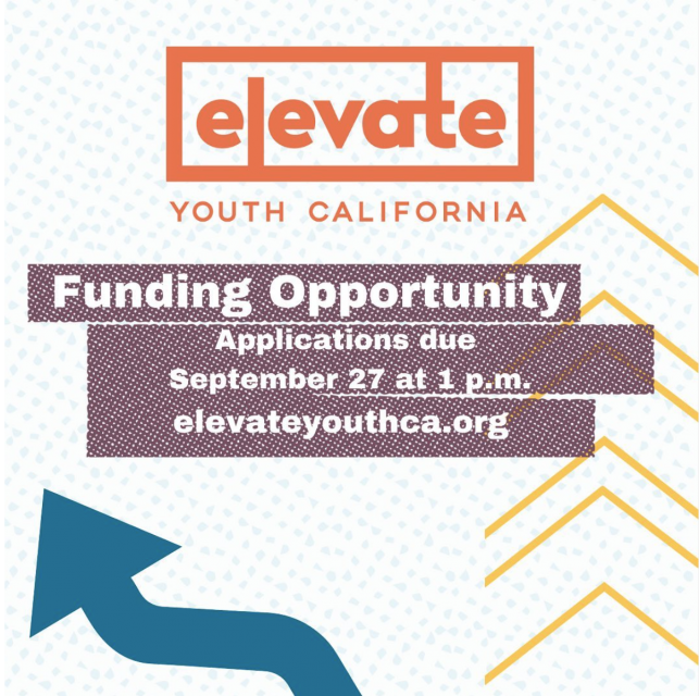Elevate Youth California, Funding Opportunity