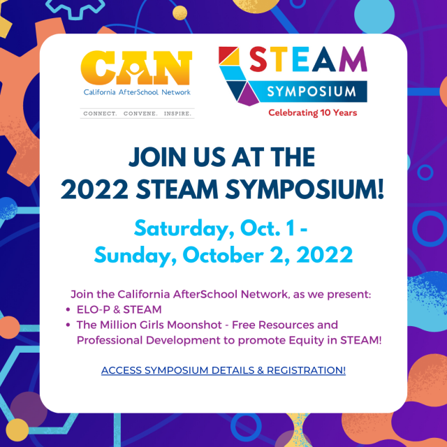 2022 STEAM Symposium flyer