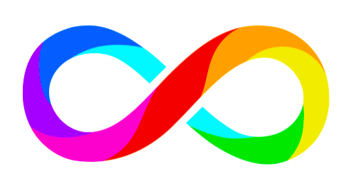 Rainbow Infinity Symbol