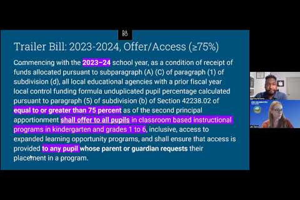 ELO-P: May Revise Budget & Policy Updates