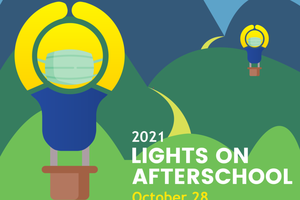 Lights on Afterschool Light Bulb Artwork