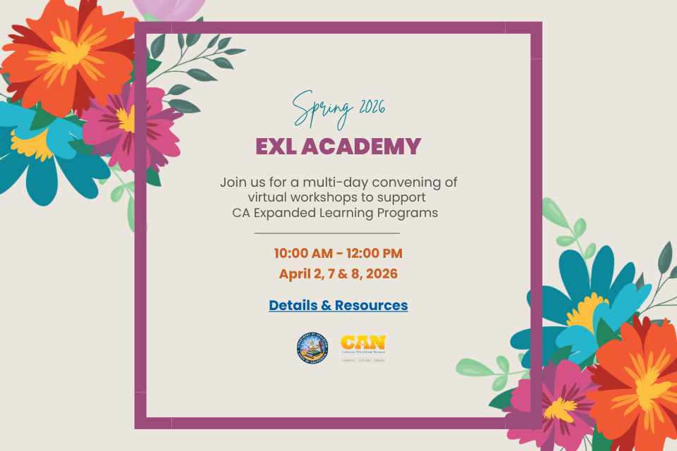 Spring 2026 ExL Academy promo 