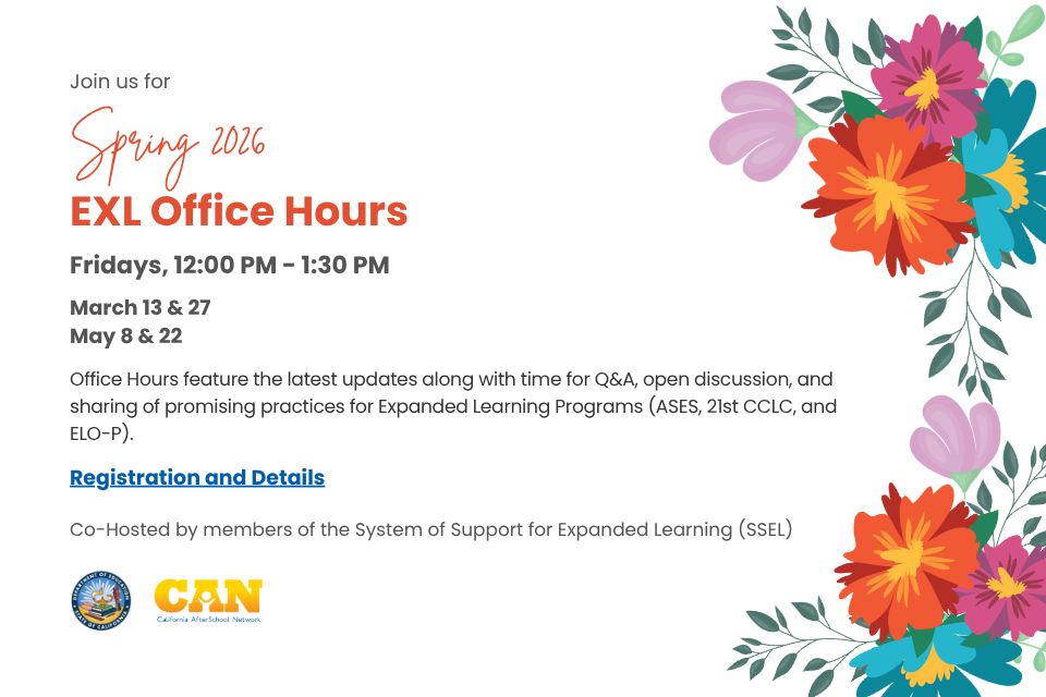 Spring 2026 EXL Office Hours Promo