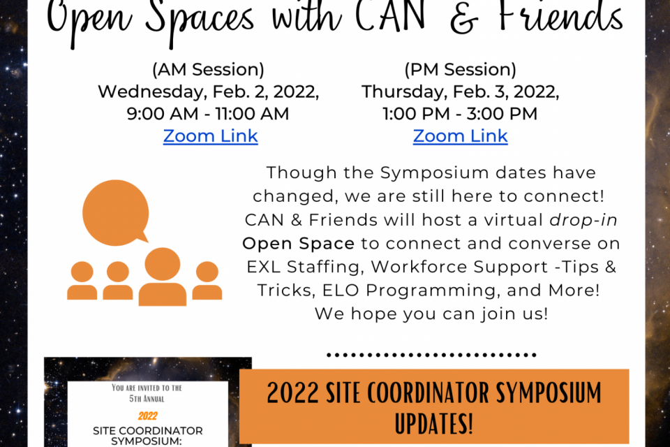 Promo Flyer for CAN & Friends
