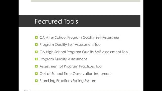 Continuous Quality Improvement & the Crosswalk Mini-Webinar 