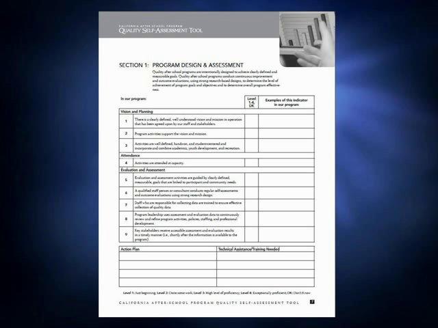 Program Design and Assessment