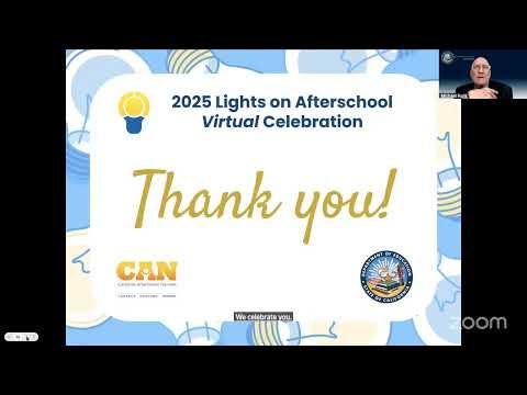 2025 Lights On Afterschool Awardees