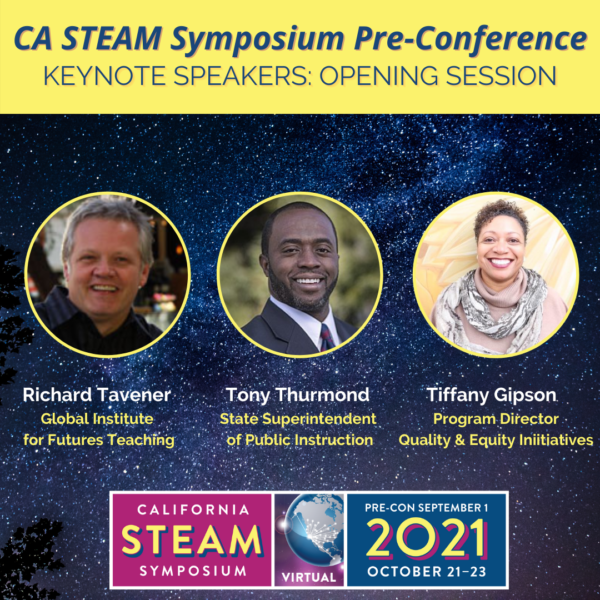 #CASTEAM Back to School Pre Conference Flyer Highlighting Special Guests