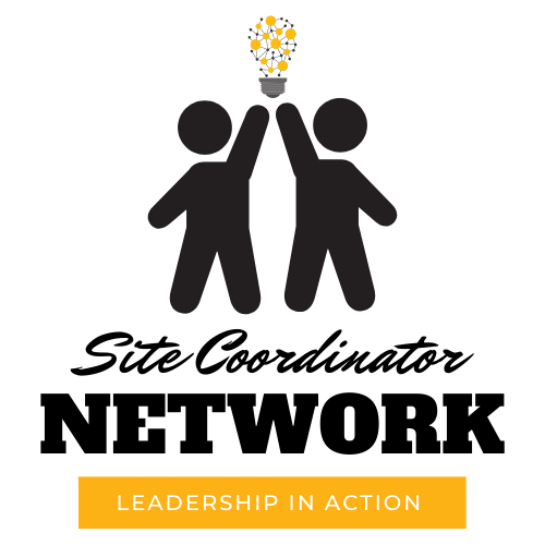 Site Coordinator Network - Leadership in Action Logo