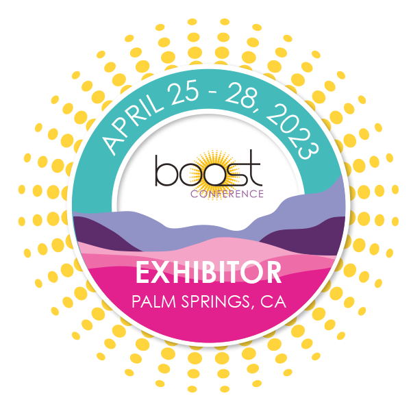 BOOST Exhibitor badge