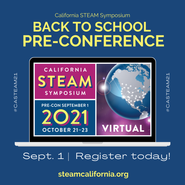 STEAM Back to School Pre Conference Flyer