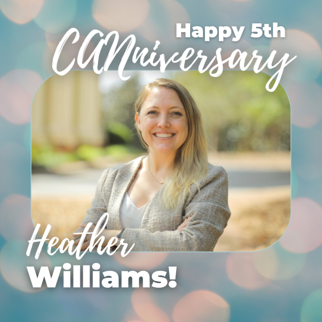 Happy 5th CANniversary Heather Williams!