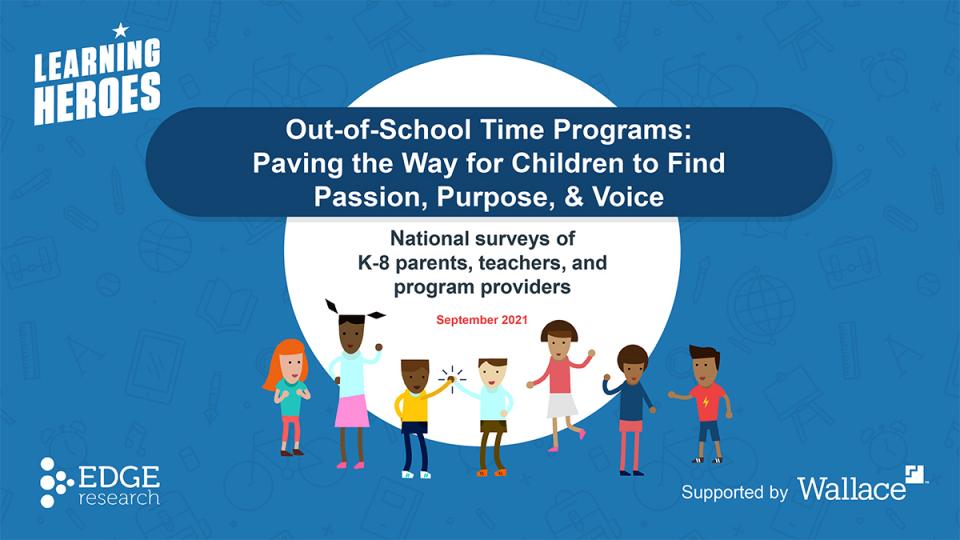 Learning Heroes and Edge Research National Survey Image for September 2021