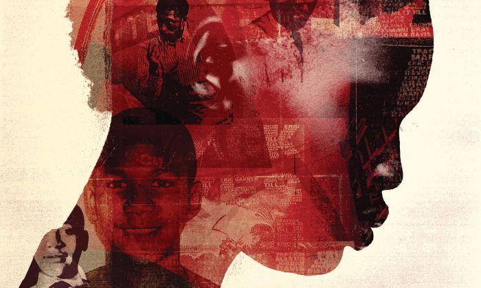 Collage of images of black boys