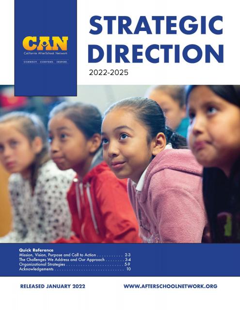 CAN Strategic Direction 2022-2025