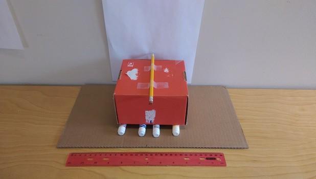 Image of a student made Earthquake Table