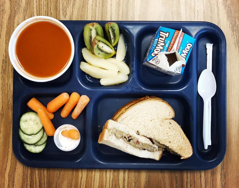 School food tray.