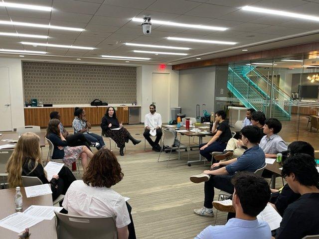 Photo of cohort meeting