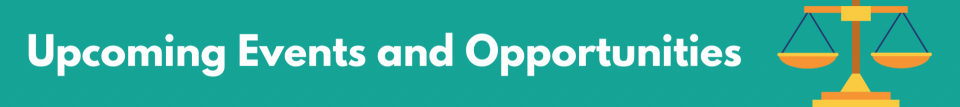 Upcoming Events & Opportunities