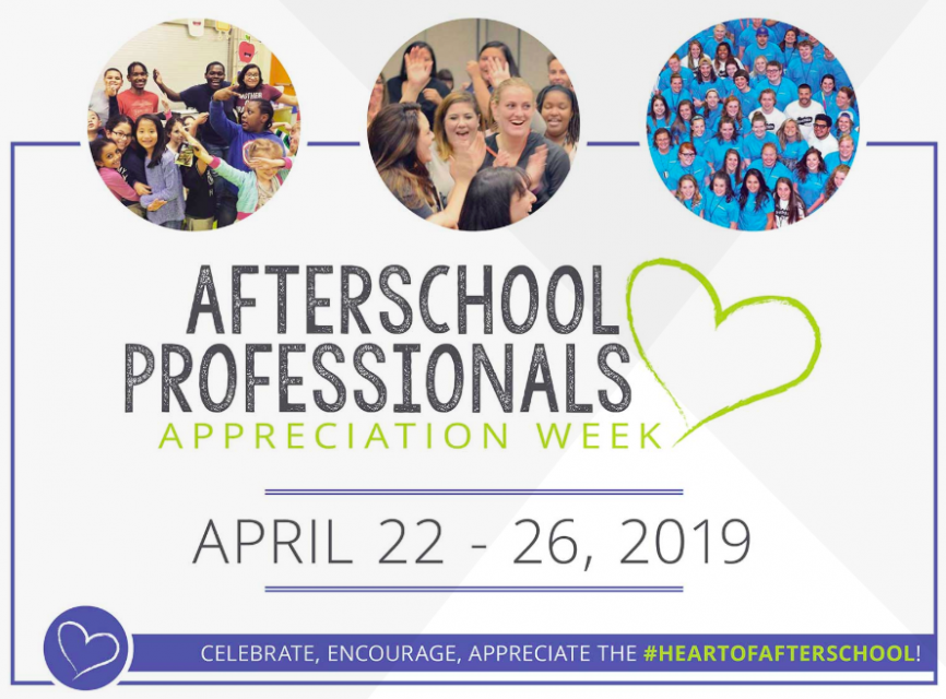 Afterschool Professionals Appreciation Week Flyer