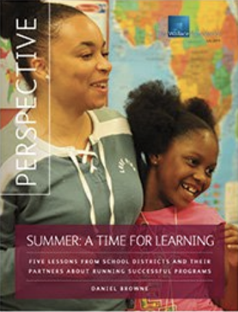 Cover: Keys to Effective District Summer Learning Programs  