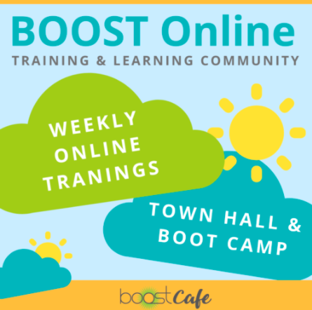 Online training flyer
