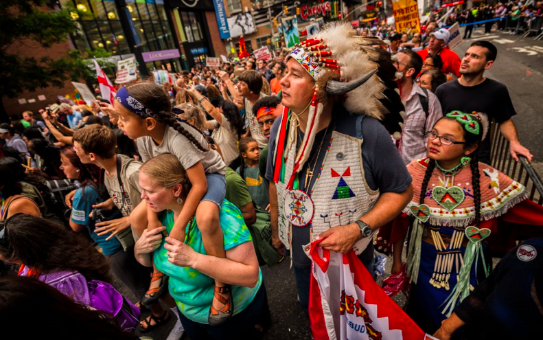 Group picture of Indigenous People's Day celebration