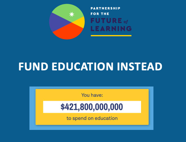 Fund Education Instead logo