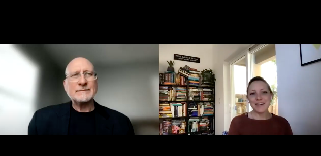 Screenshot from the Fireside chat