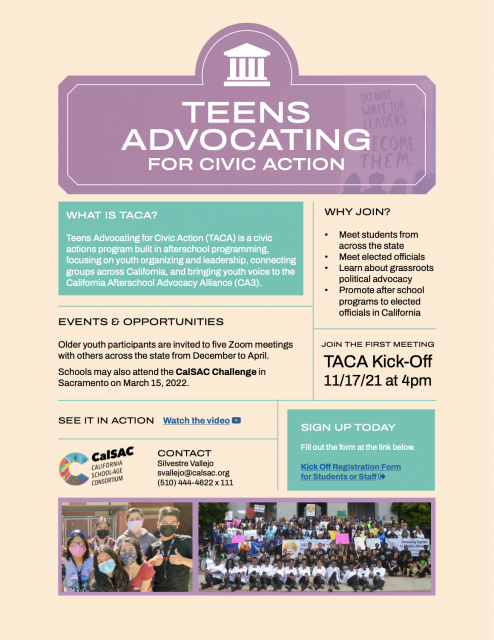 TACA Flyer