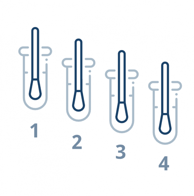 Graphic of a COVID test