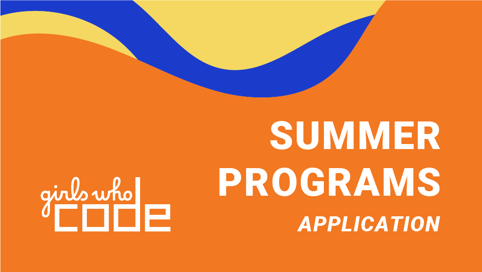 Girls who code summer program logo
