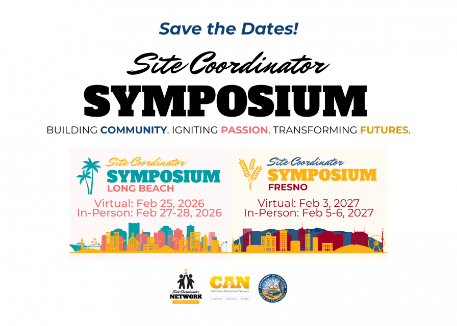 Save the Dates for 2026 and 2027 Site Coordinator Symposium! 